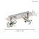 TUKON 3, 2x3.3W GU10, 3000K, 480LM, Nickel color