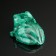 Souvenir "Frog", natural malachite