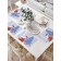 A set of napkins for setting the table "Santa Claus under the Christmas tree", rectangular, size 32x46 cm, 4 pcs