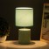 Table lamp "Kito" 1x40W E14 green 13x13x25cm