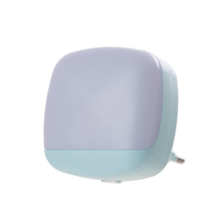 Nightlight with the light sensor "Lasi" LED azure 6x6.5x6 cm-5