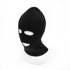 Hat (balaclava) male, black color, size 56-58
