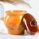 Ceramic potato pot "Forest" 0.65l / 12x12cm, standard mix