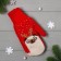 Women's mittens in a gift box "Gift" r. 19