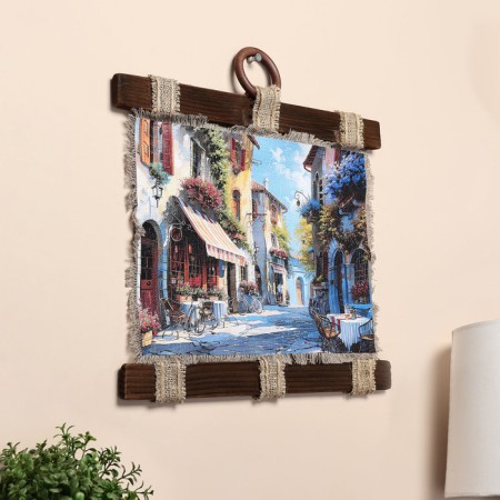 Souvenir Scroll "Morning street"-2
