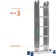 Transformer staircase "Sibin" LT-45 38853, aluminum 4x5 steps