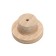 Pen button, 35 mm, wooden y2, 1pc, beech, 1pc