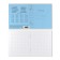 Notebook of 18 sheets in the Erichkrause cage "Classic with Linovka", covered cardboard, OFSET block, Blue