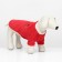 Sweater "watermelon", velor, size S (DS 25, Osh 24, OG 35 cm), red