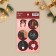 Paper stickers “Gift for you”, for gifts, 9 x 16 cm, New Year