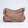 Cross-Bodi Bag on a zipper, beige color