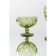 Glass Glass Magistro "Cruise", 350 ml, D = 12 cm, green color