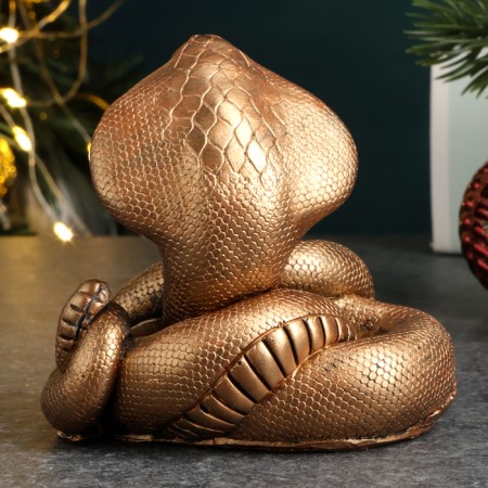 Figure "Cobra" bronze, 6x7x5cm-2