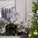 Garland "thread" 3 m with nozzles "Star light bulbs", IP20, transparent thread, 80 LED, glow of multi, 8 modes, 220 V