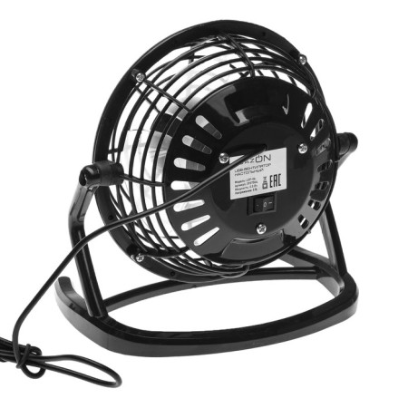 Fan Luazon LOF-06, desktop, 2.5 W, 12 cm, plastic, black-2