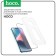 Hoco protective glass for iPhone 14 Plus/13 Pro Max, with a frame for installation, full glue