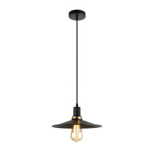 Lumber of the Office Economy light 10273/1BK BK+GD, 1x40W, E27, 75x22x22 cm, black color black