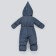 Combineson Children's Winter Kinderlitto "New Domovyen-2", height 74-80 cm, dark blue color