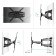Bracket Onkron M5, for TV, inclined-in-housing, 37 "-70", 42-452 mm from the wall, black