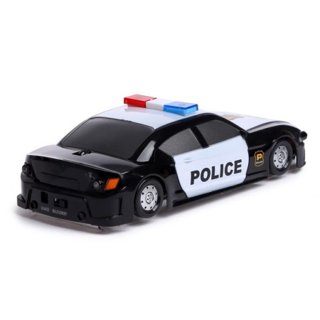 Anti -gravity machine "Police", radio control, battery, drives along the walls-2