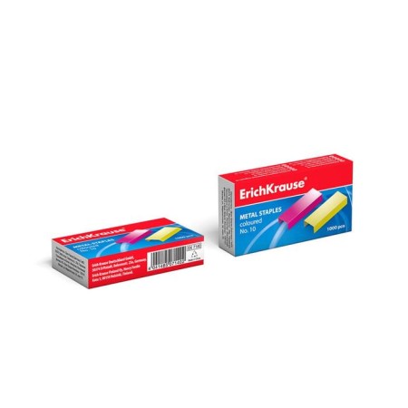 Staps for the Erichkrause Stapler No. 10, core, color, 1000 pieces-2