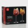 A set of glasses for wine RCR Timeless, 510 ml, crystal glass, 6 pcs