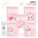 Notebook in a cage 18 sheets, 5 types of mix, cover coated cardboard, cats aristocrats