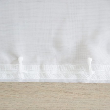 Witerra 500x250cm curtains, white, PE100%-3