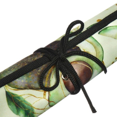 Penal-slot is soft 220 x 430 mm, on lacing, 37 items, PNSh-1 calligrata "avocado"-5