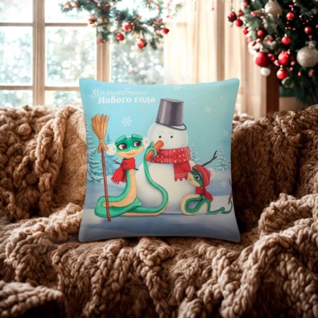 Ethel of the "Magic New Year" 40x40 cm, 100% p/e, velor-4