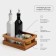 Claus - an organizer for ADELICA spices, 21 × 16 × 6.5 cm, oak