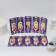 Show Box with candles for the cake numbers "Color Flame", 10.2 cm, 50 pieces
