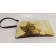 Brown cosmetic bag, "kitten"