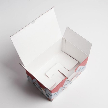 Folding box "Winter City", 22 x 15 x 10 cm, new year-7