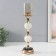 Summary Metal for 1 candle "Marble Ball" gold 39x10x10 cm