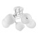 AVA chandelier 5he27 40W Belo-chromium 58x58x27 cm Bayerlux
