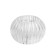 Night "Candle" LED 0.5W from 3XAG10 batteries is transparent 6x6x4 cm Risalux