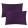 A set of pillowcases "Ethel" 50x70 cm - 2 pcs, purple, 100% cotton, maco -satin