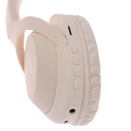 MZ300 headphones, wireless, full -size, microphone, BT 5.3, 400 mAh, beige-5