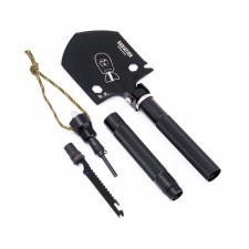 Multifunctional shovel 6B1 in a case, black