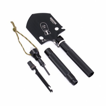 Multifunctional shovel 6B1 in a case, black