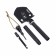 Multifunctional shovel 6B1 in a case, black