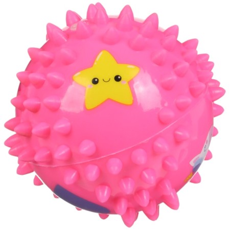 Developing tactile ball "Princess", diameter 9 cm, with a squeak, in a bag, crumb I