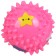Developing tactile ball "Princess", diameter 9 cm, with a squeak, in a bag, crumb I