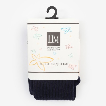 Pantyhose children, dark blue color, height 116-122-3