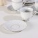 Tea Service 6 Person "Rococo Gold", 12 items: a cup 250 ml, a saucer