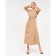Women's dress Minaku Sand color, rr 48