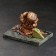 Souvenir "Brownie with a hill", 7x10x8 cm, coil, gypsum
