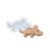 Silicone universal form "dinosaur", 7.4 × 3.6 × 1 cm