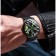 Men's wrist watch, D-4.4 cm, L-26 cm strap, 3 atm